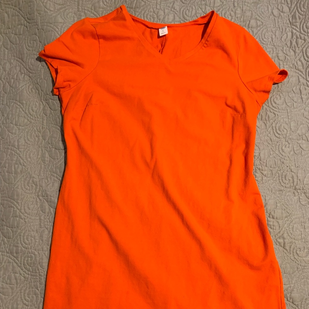 Orange dress
